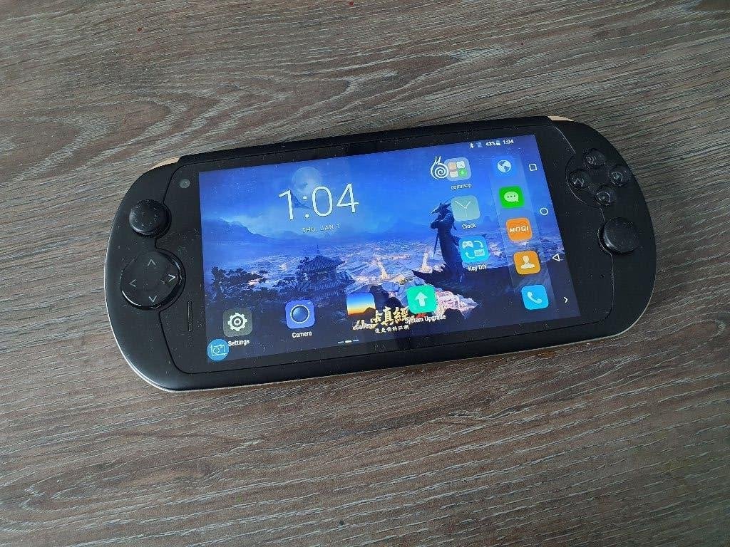 Handheld gaming console (Moqi i7), Ophalen of Verzenden, Zo goed als nieuw