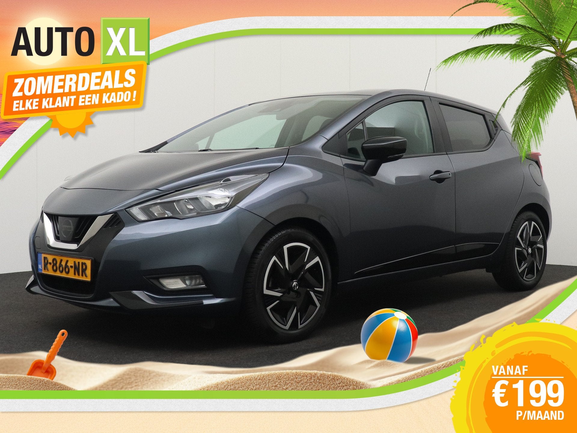 Nissan Micra 1.0 93 PK IG-T N-Design Connect-Pack BOSE-Sound, Voorwielaandrijving, Dealer onderhouden, Stof, Handgeschakeld