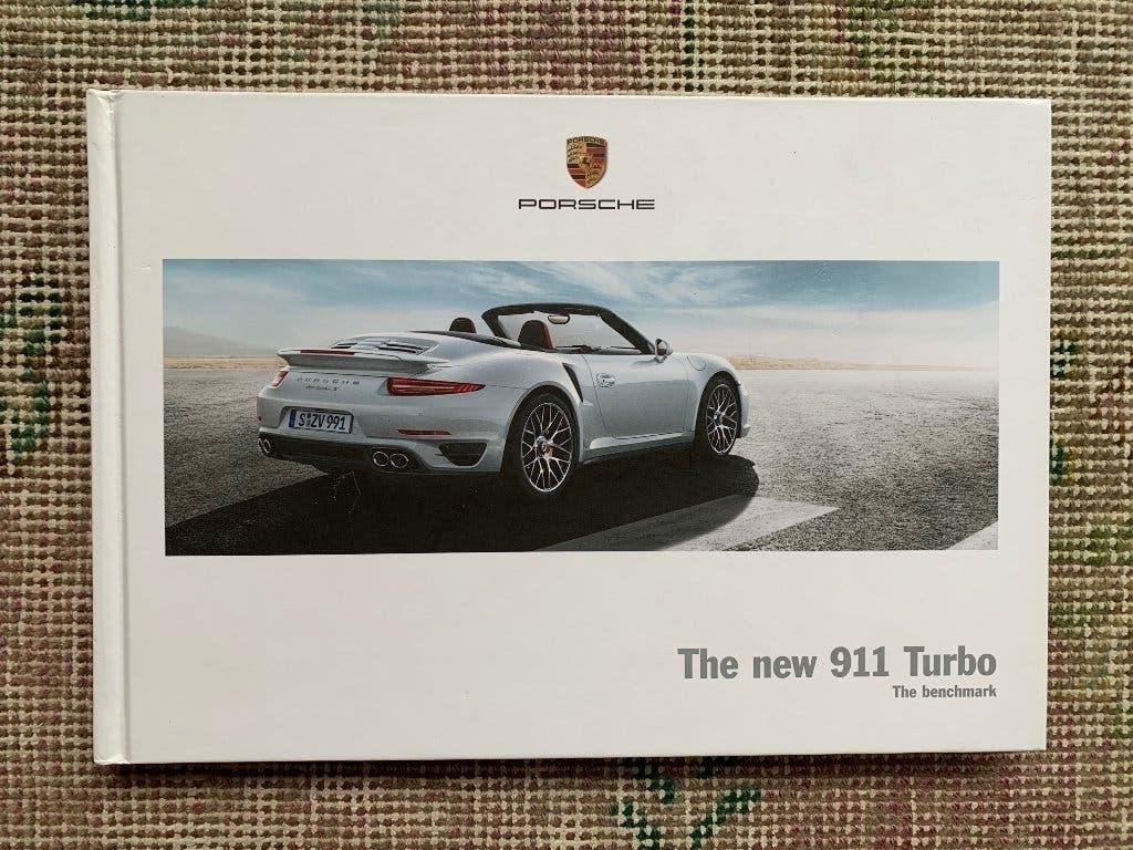 Brochure folder Porsche 911 991 Turbo 2013 nieuw!, Porsche, Nieuw, Ophalen of Verzenden, Porsche