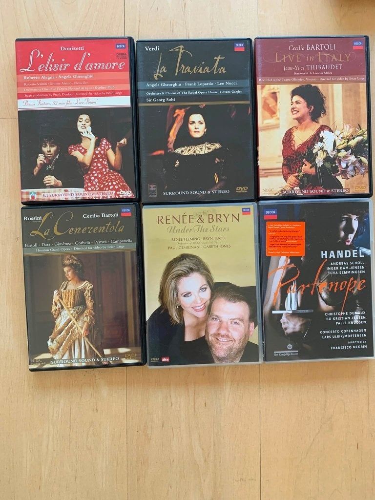 48x DVD Opera   Set 03, Alle leeftijden, Ophalen, Zo goed als nieuw, Concert
