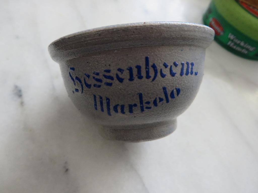 Mosterd Keuls gres schaaltje, Markelo Hessenheem, Ophalen of Verzenden