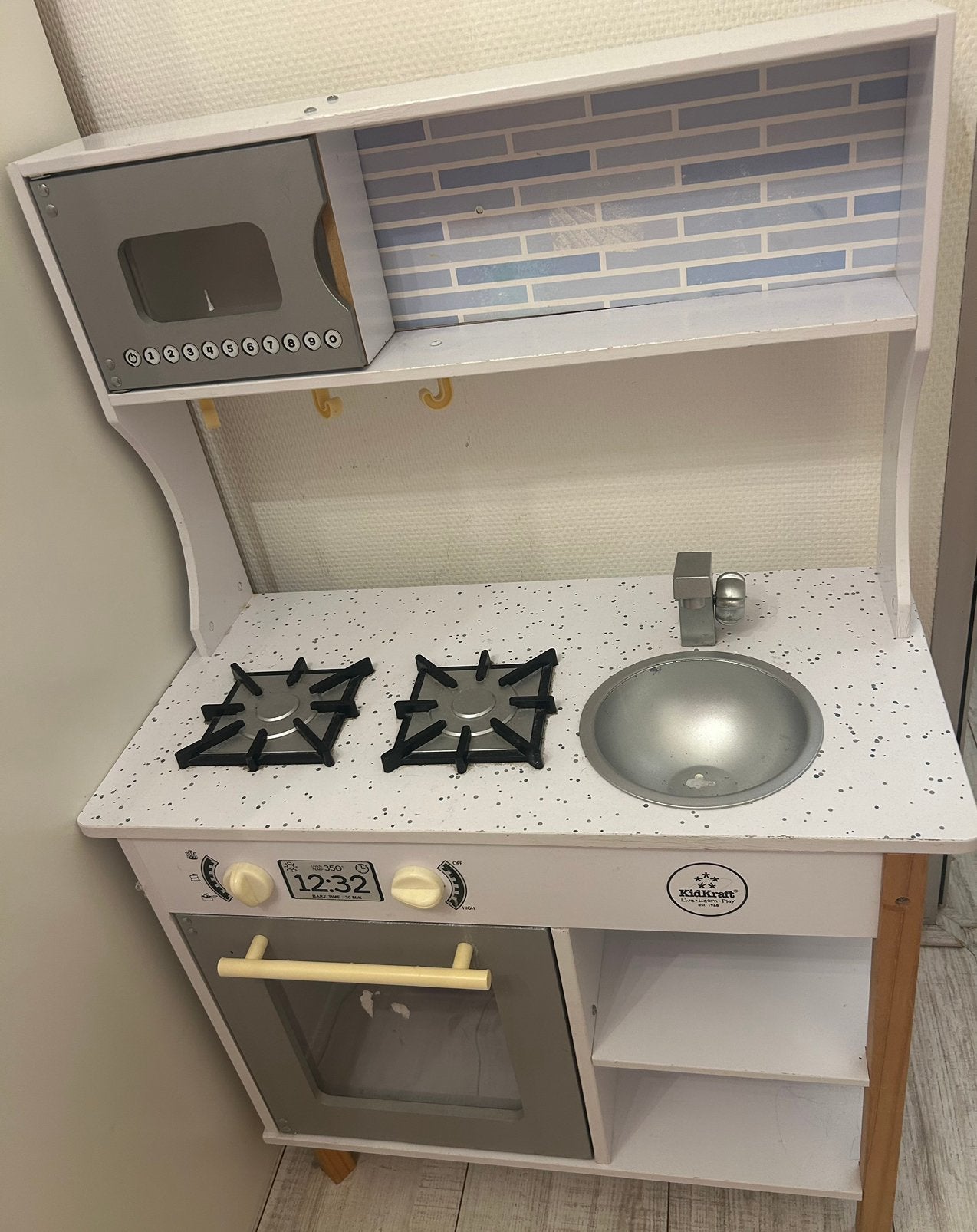 Speel keuken, Ophalen, Gebruikt