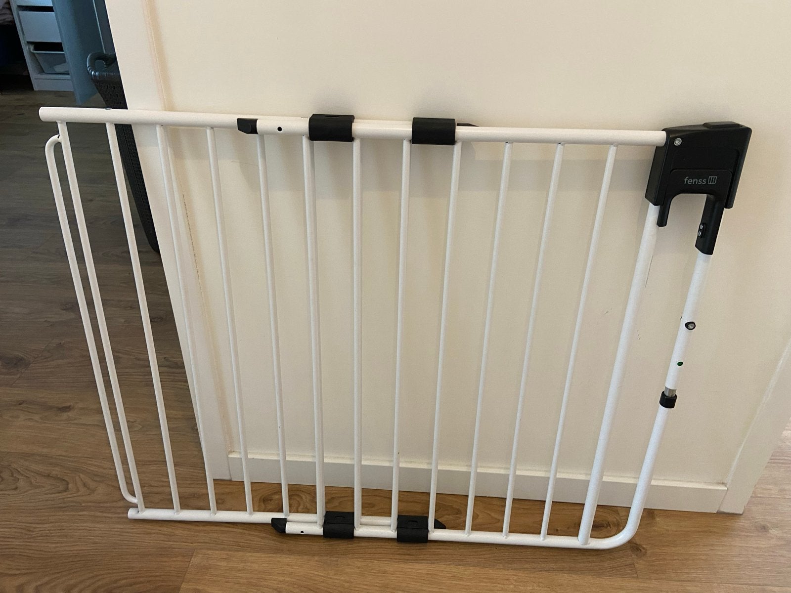 Fenss A3 traphekjes(2 stuks) - Wit, verstelbaar, Kinderen en Baby's, Traphekjes, Ophalen, Gebruikt, 100 tot 115 cm, Metaal of IJzer