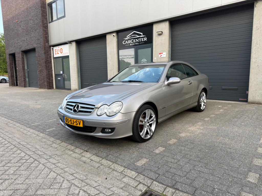 Mercedes-Benz CLK Clk200 Kompr Coupe AUT  | NW APK, Auto's, Mercedes-Benz, Automaat, Achterwielaandrijving, Zwart, 4 cilinders