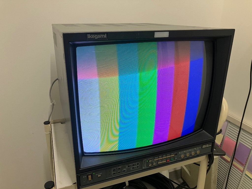 Ikegami TM20-17RPA professionele monitor 20 inch, Gebruikt, 50 Hz, 40 tot 60 cm, Ophalen