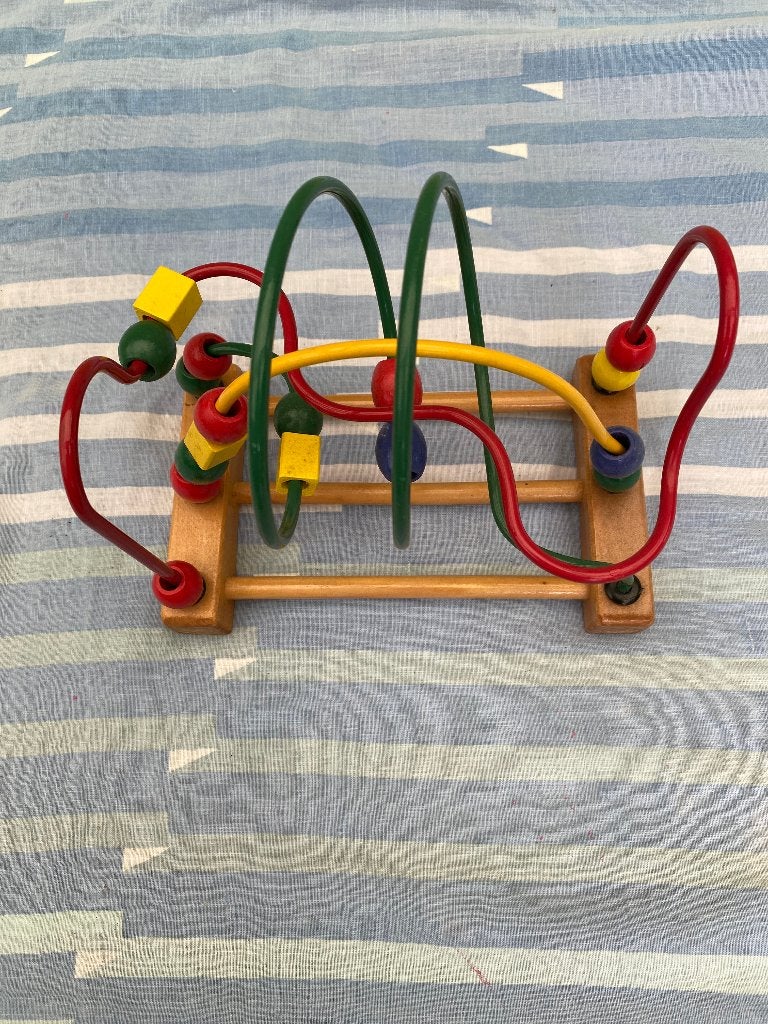 Te Koop: kleine kralenplank, Kinderen en Baby's, Ophalen of Verzenden, Gebruikt, Overige typen