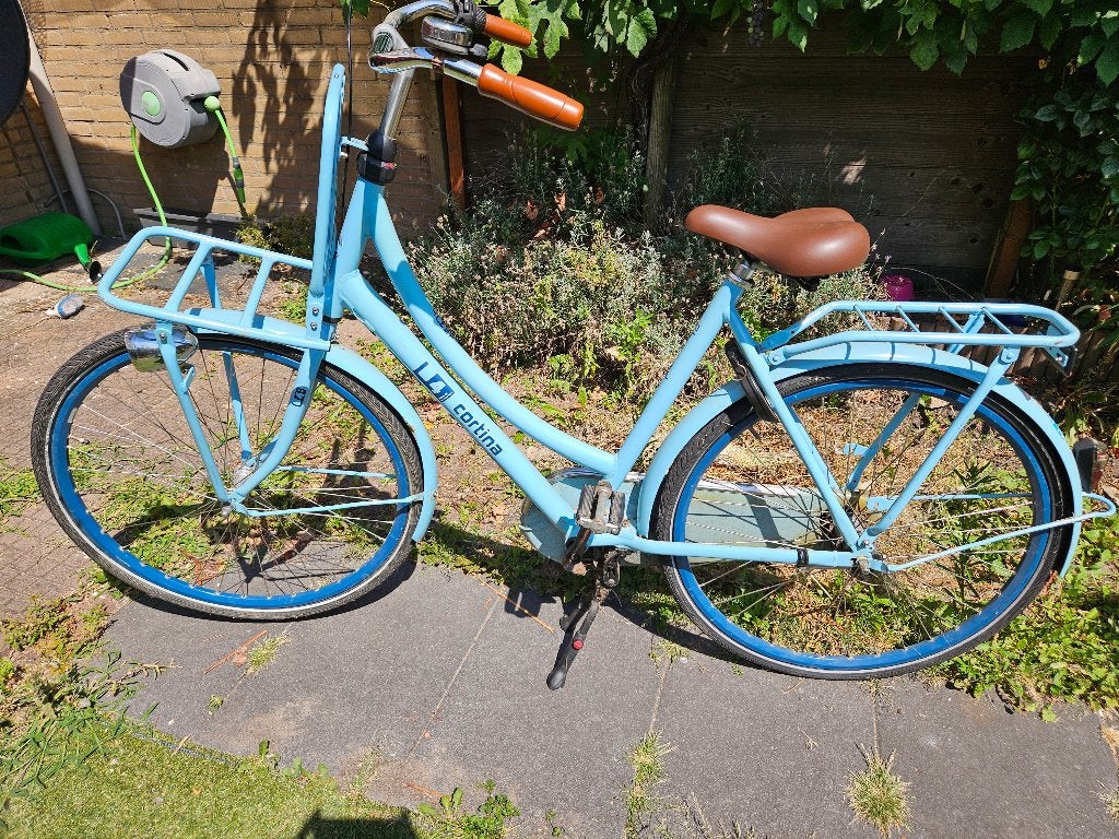 Damesfiets, Fietsen en Brommers, Fietsen | Dames | Damesfietsen, Terugtraprem, Gebruikt, Versnellingen, 50 tot 53 cm