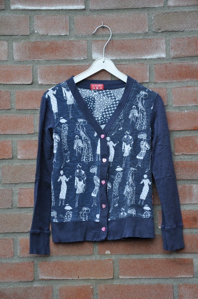 vest 116/122, cardigan 122, kinderkleding 116/122 claessens, Claesens, Meisje, Trui of Vest, Ophalen of Verzenden