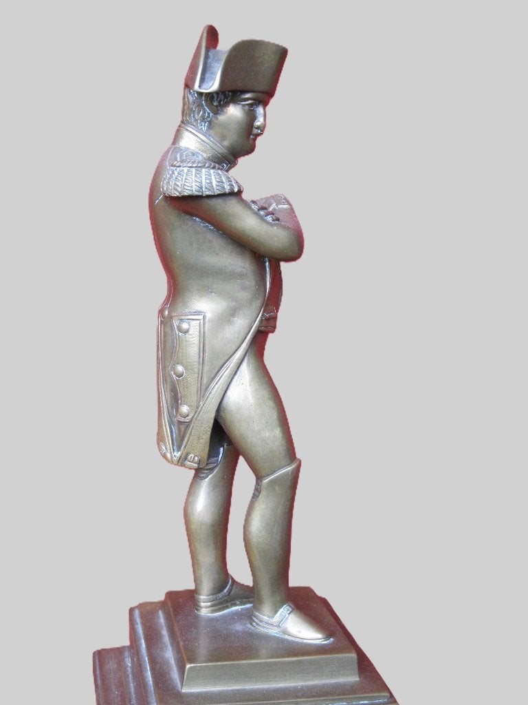 Bronzen beeld Napoleon Bonaparte., Antiek en Kunst, Ophalen, Brons