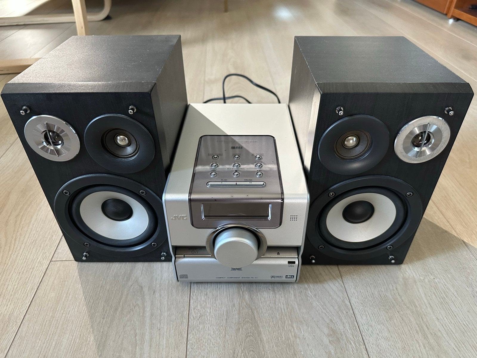 Compact Component System, Gebruikt, JVC, Ophalen of Verzenden, Microset