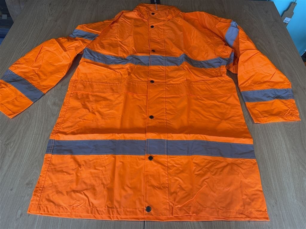 Portwest Oranje Fluor Veiligheidsjas - Maat XL, Ophalen of Verzenden, Zo goed als nieuw, Maat 56/58 (XL), Oranje