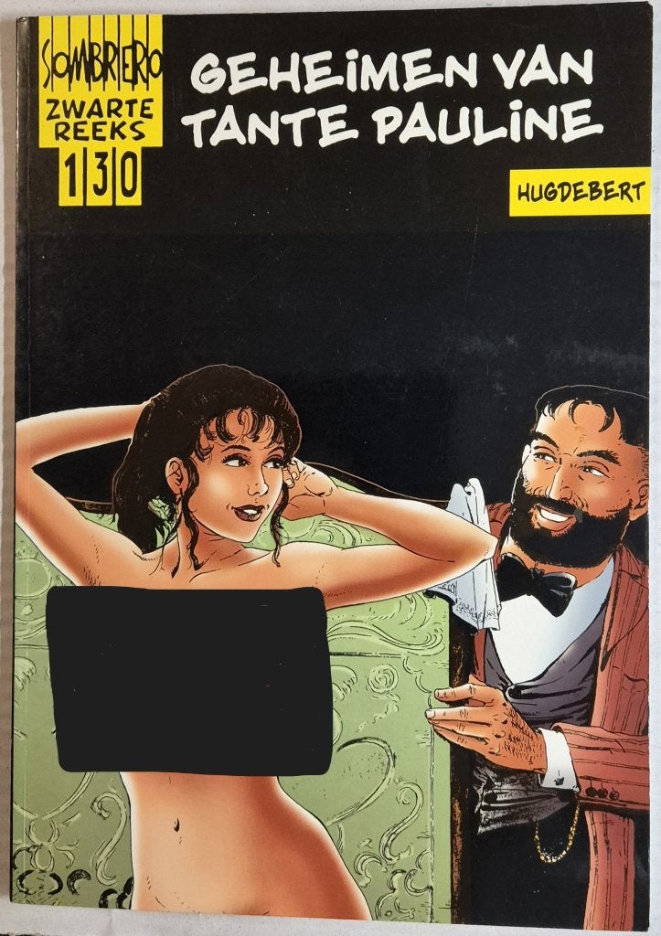 Sombrero Zwarte Reeks 130 Geheimen van Tante Pauline - 2003, Boeken, Stripboeken, Gelezen, Eén stripboek, Ophalen of Verzenden