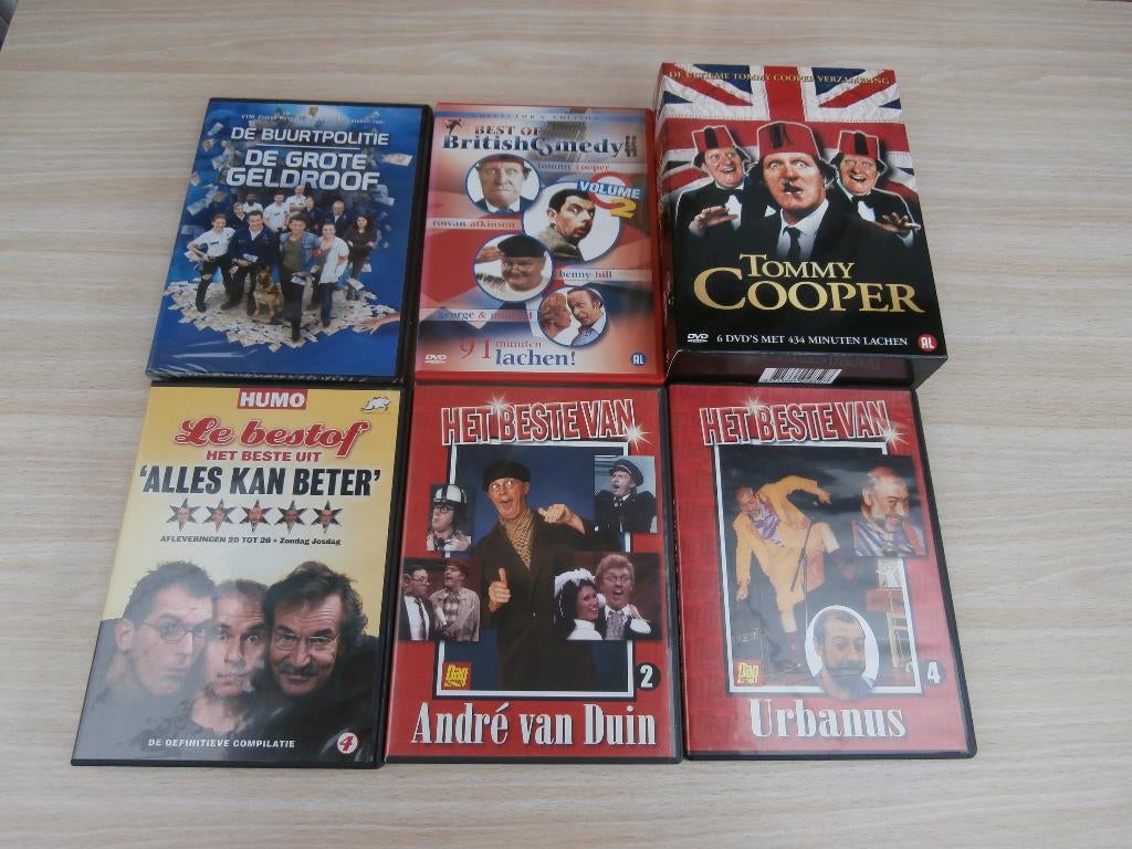 Diverse dvd -humor, Alle leeftijden, Ophalen of Verzenden, Gebruikt