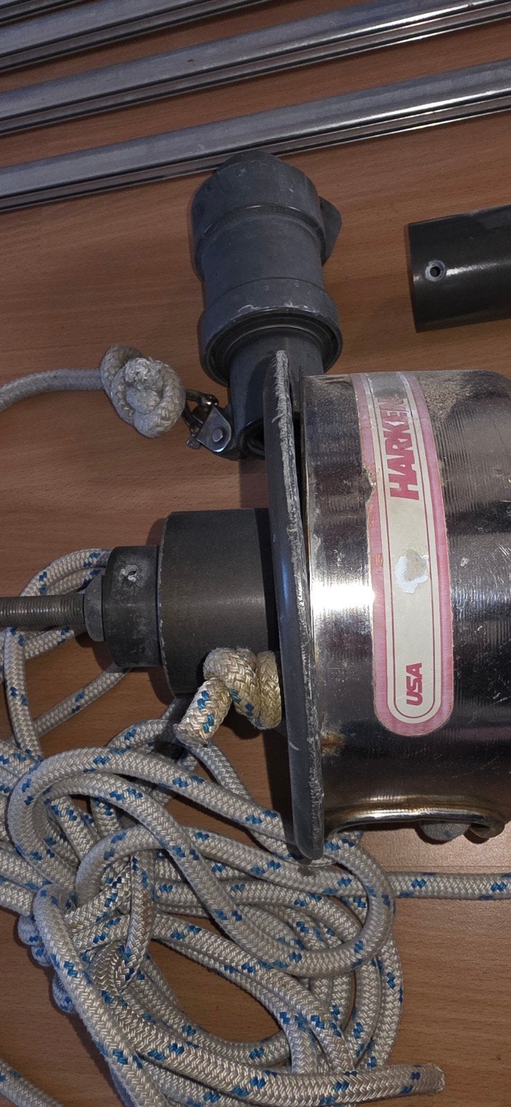 harken furler incl voorstagprofiel en swivels, Ophalen, 6 meter of meer, Gebruikt, 15 tot 30 m²
