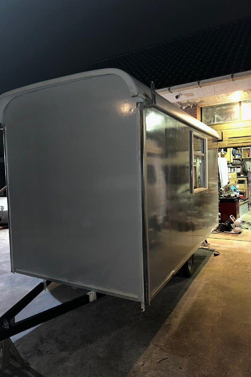 ​Geïsoleerde Casco Trailer | Camper, Tiny House, Keet, Tuin en Terras, Tuinhuizen, Ophalen, Custom build, Geen@gmail.com, 2406cr