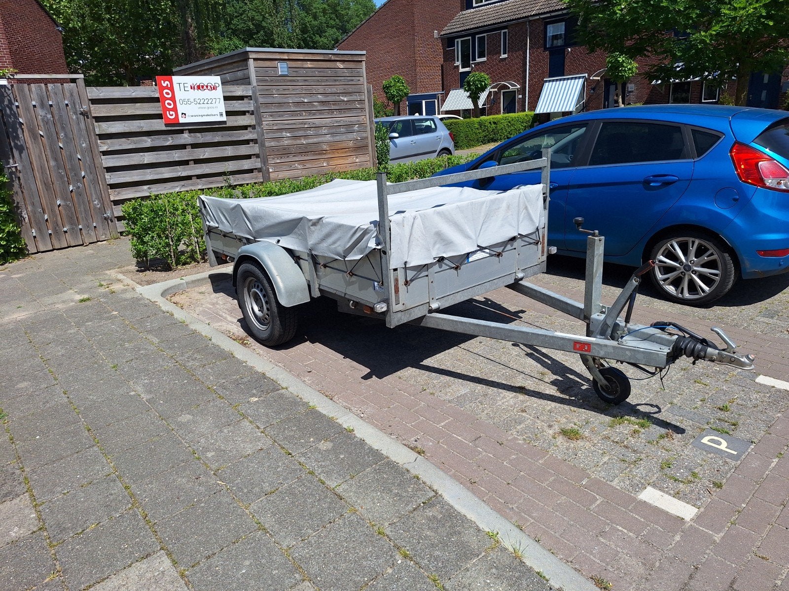 Anssems enkelasser  BSX1400 251x 130 cm - bwj 2013, Ophalen, Gebruikt