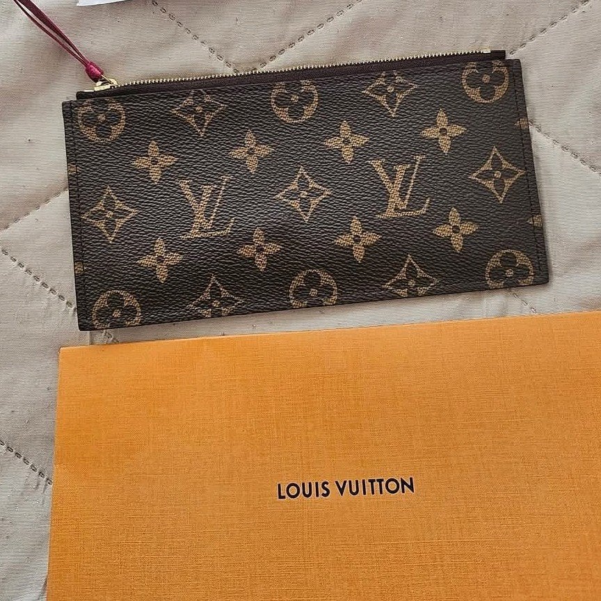 Louis vuitton felicie pochette insert origineel, Ophalen, Bruin