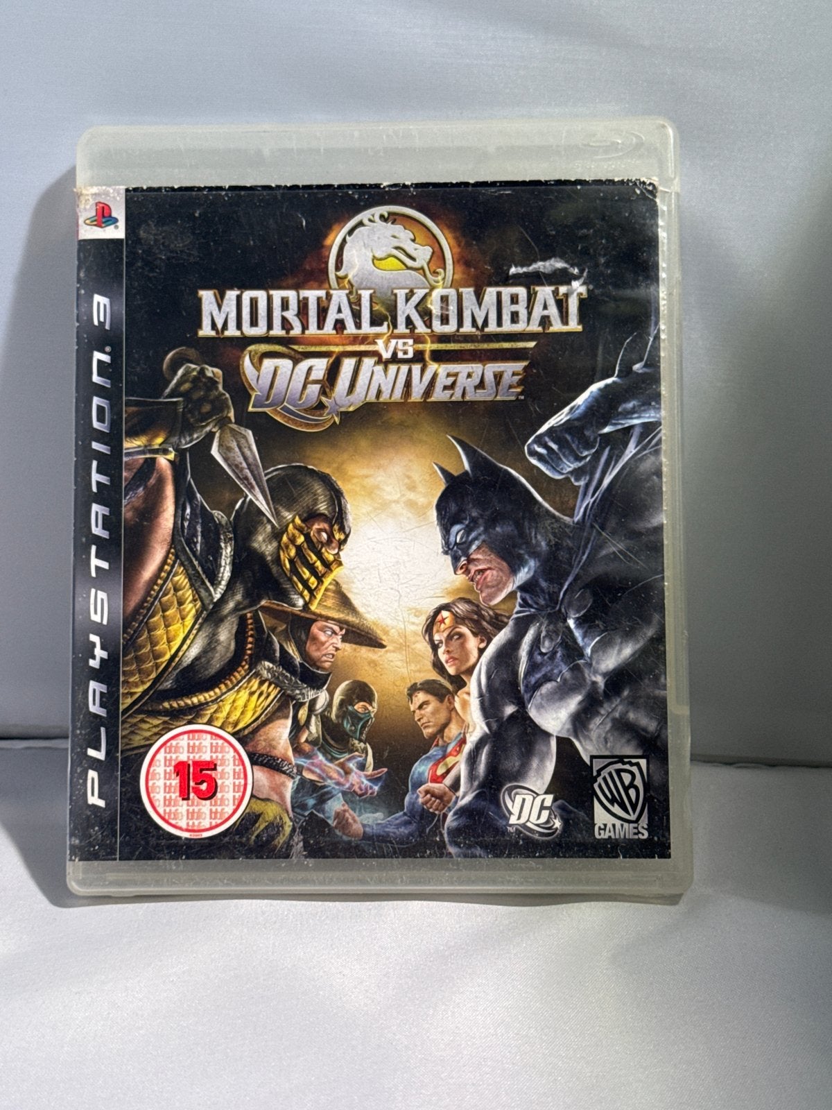 Mortal Kombat vs DC Universe, Gebruikt, Vechten, 2 spelers, Eén computer