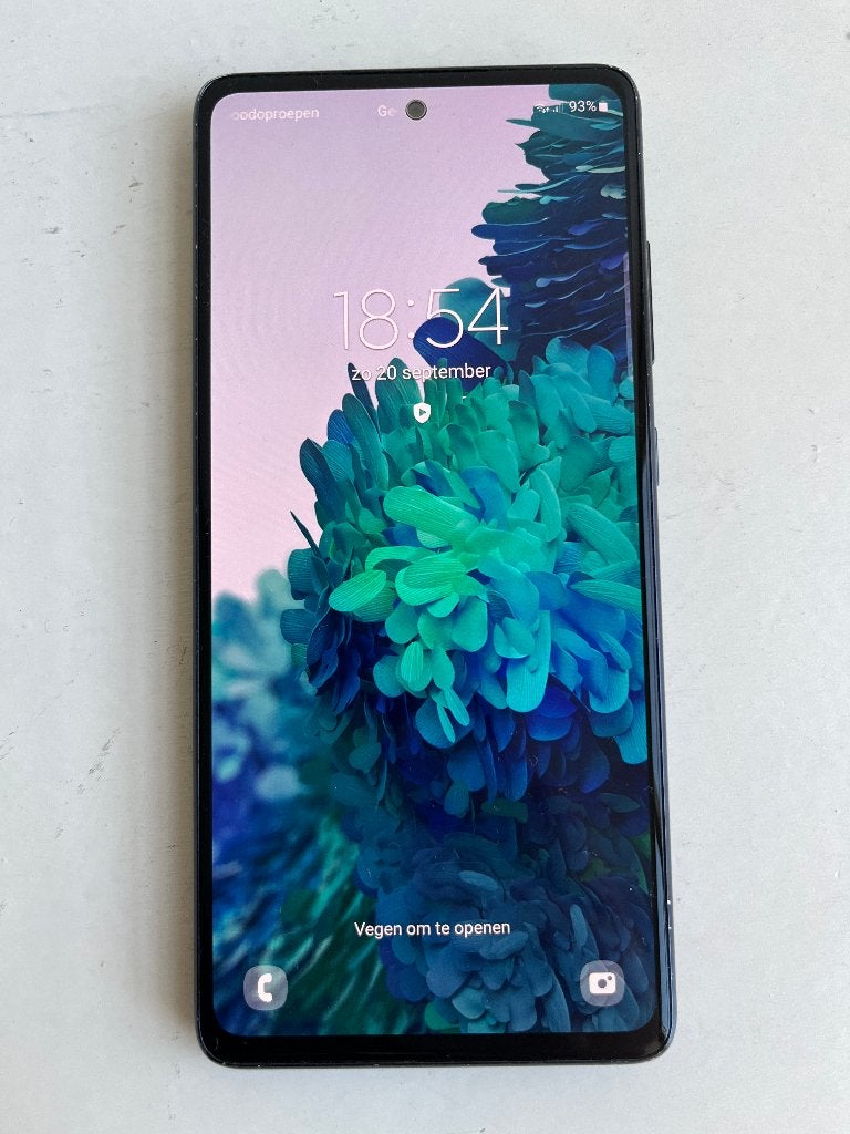 Samsung Galaxy S20 FE (SM-G780F/DS), Telecommunicatie, Gebruikt, Galaxy S20, Blauw, Touchscreen