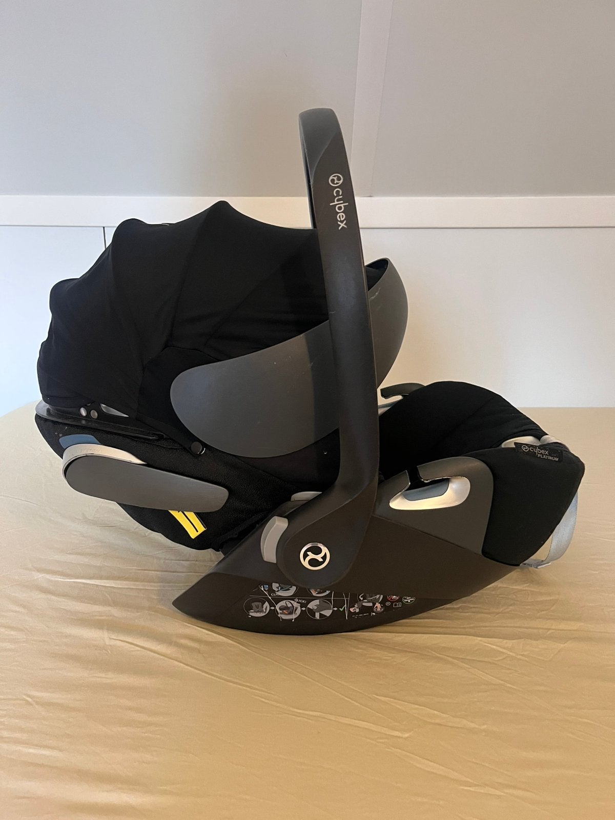 Cybex platinum autostoel, Ophalen of Verzenden, Zo goed als nieuw, Board