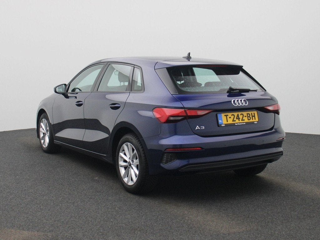 Audi A3 Sportback 30 TFSI Pro Line | Cruise Control Adaptief, Auto's, Audi, 12 maanden, Stof, Gebruikt, Blauw