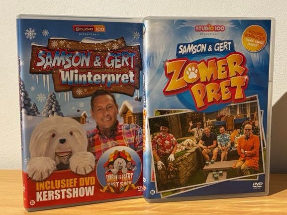 Samson & Gert Winterpret, Zomerpret + Kerstshow 2014!, Alle leeftijden, Tv-serie, Zo goed als nieuw, Familie