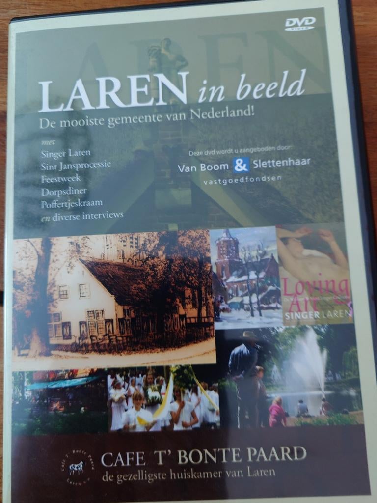 Laren in beeld - De mooiste gemeente van Nederland! DVD, Alle leeftijden, Ophalen of Verzenden, Gebruikt