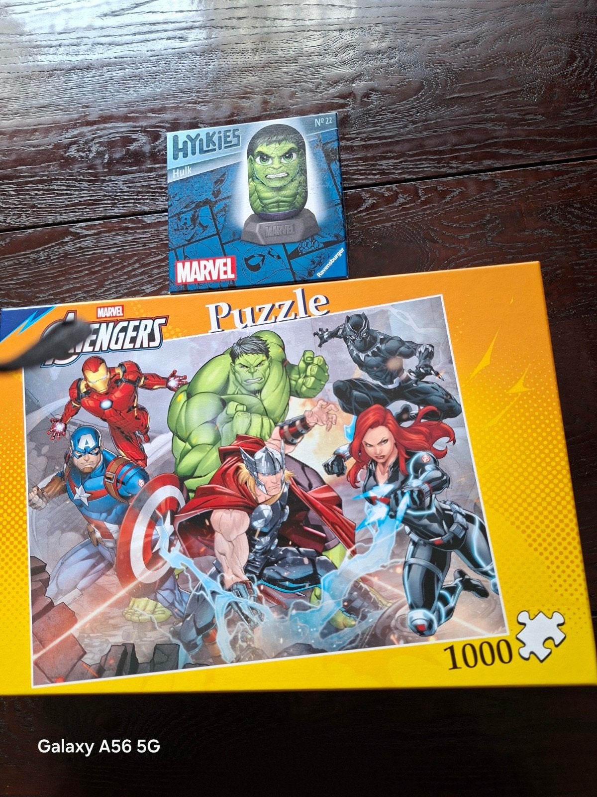 legpuzzel avengers 1000 st.en hulk pop 3D nieuw, Ophalen of Verzenden, Nieuw