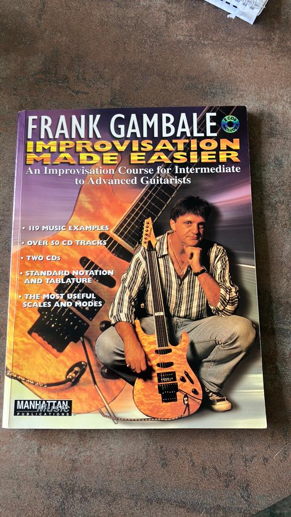 Frank Gambale: Improvisation Made Easier (Boek + 2 CD's), Gitaar, Overige genres, Les of Cursus, Ophalen of Verzenden