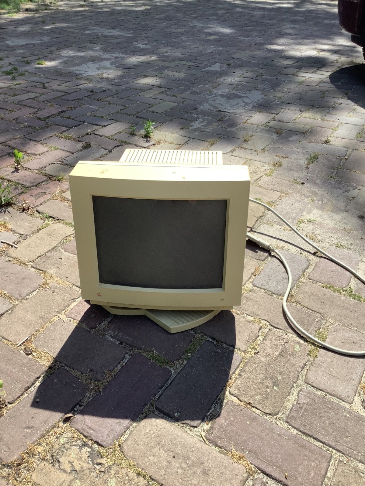 Vintage Apple Macintosh Kleurenmonitor (Niet werkend), Kantelbaar, Ophalen of Verzenden, Overige typen, Onbekend