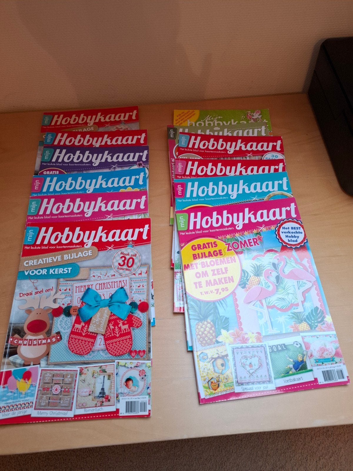 Hobbykaart magazine  12x, Ophalen, Zo goed als nieuw, Overige thema's, Overige typen