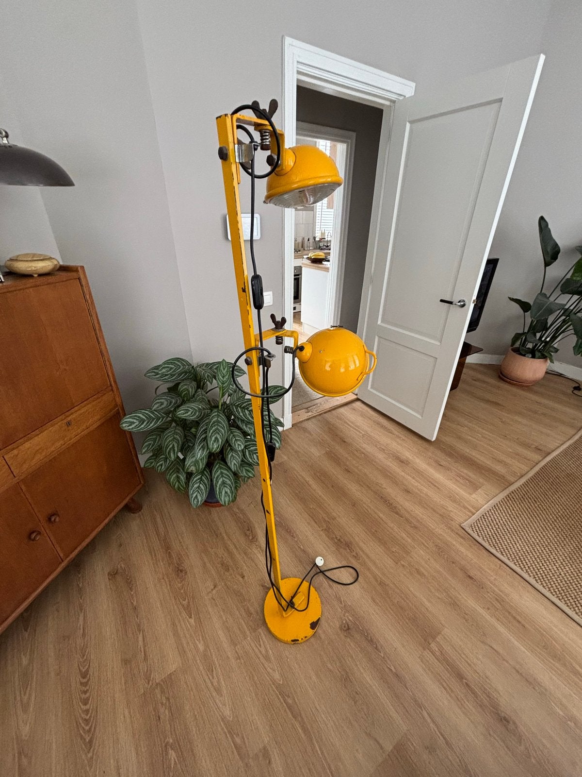 Jeep lamp Cesare Leonardi/Franca Stagi, Gebruikt, Overige fittingen, Ophalen of Verzenden, Metaal