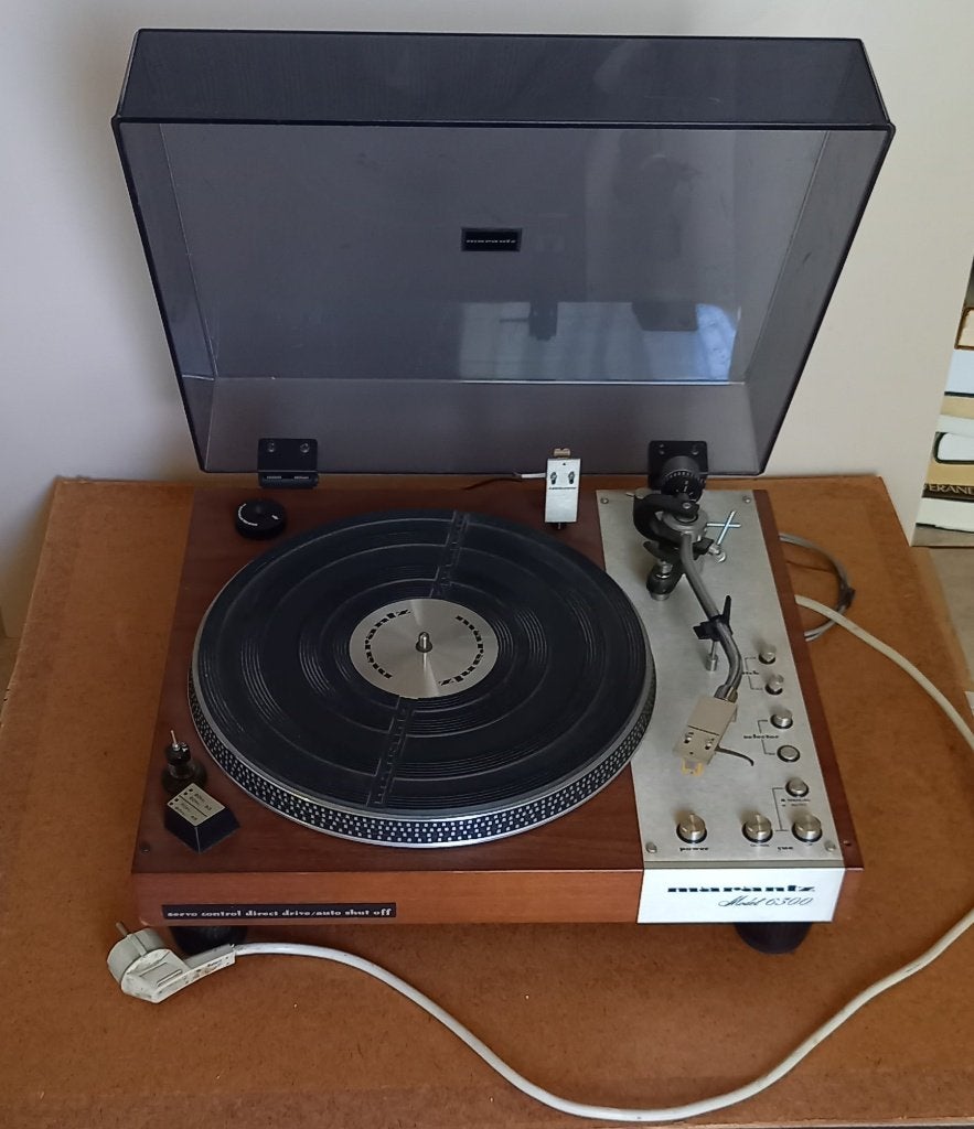 vintage Marantz Model 6300 platenspeler, Audio, Tv en Foto, Platenspelers, Ophalen, Gebruikt, Platenspeler, Overige merken