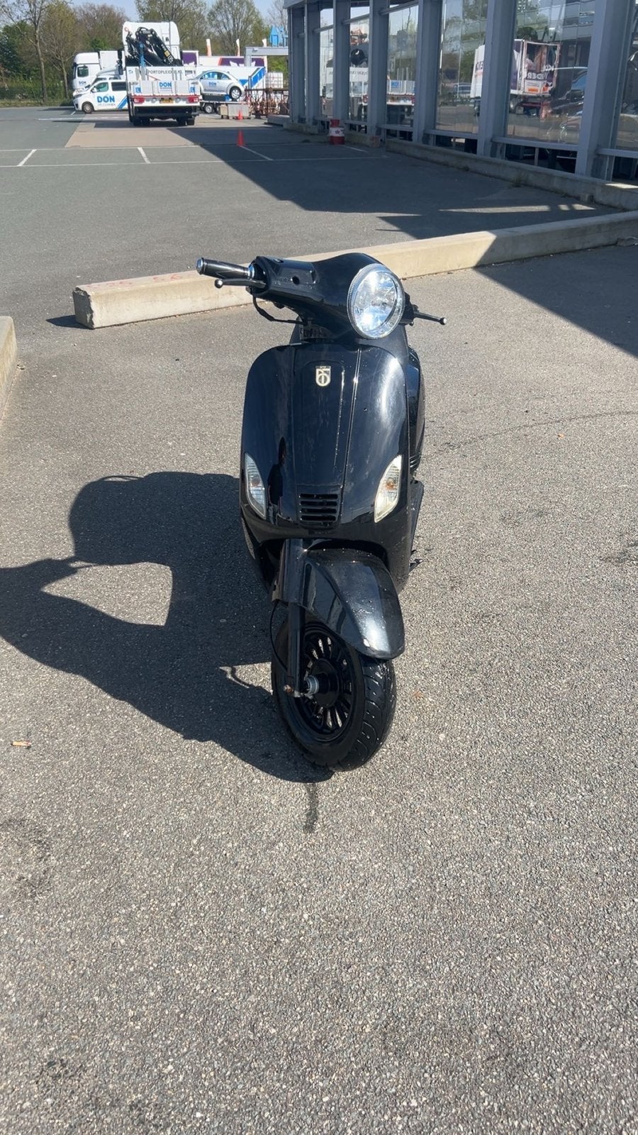 Riva scooter, Ophalen, Gebruikt, Benzine