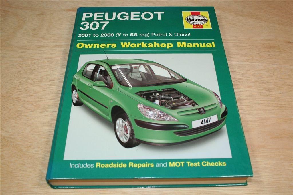 Peugeot 307 — Haynes Werkplaatshandboek 2001–2008, Ophalen of Verzenden