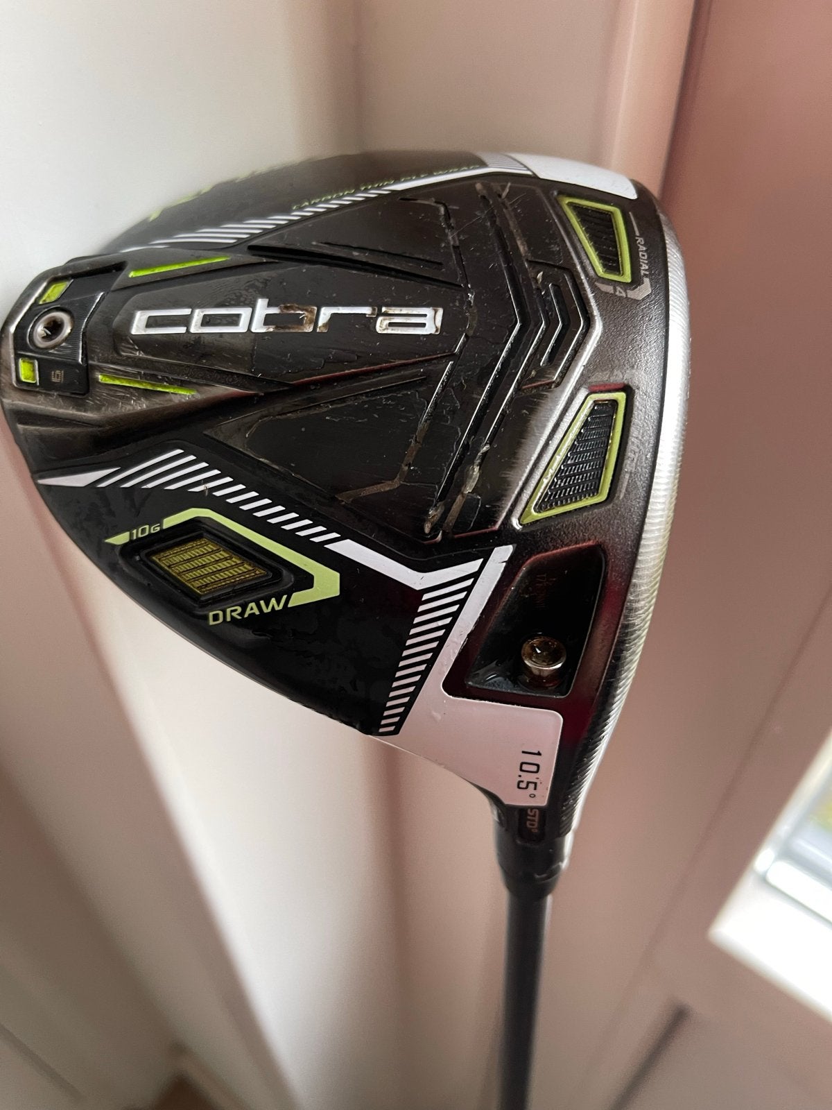 Cobra King Radspeed Driver + 3-wood en 5-wood golfclubs, Ophalen, Gebruikt, Club