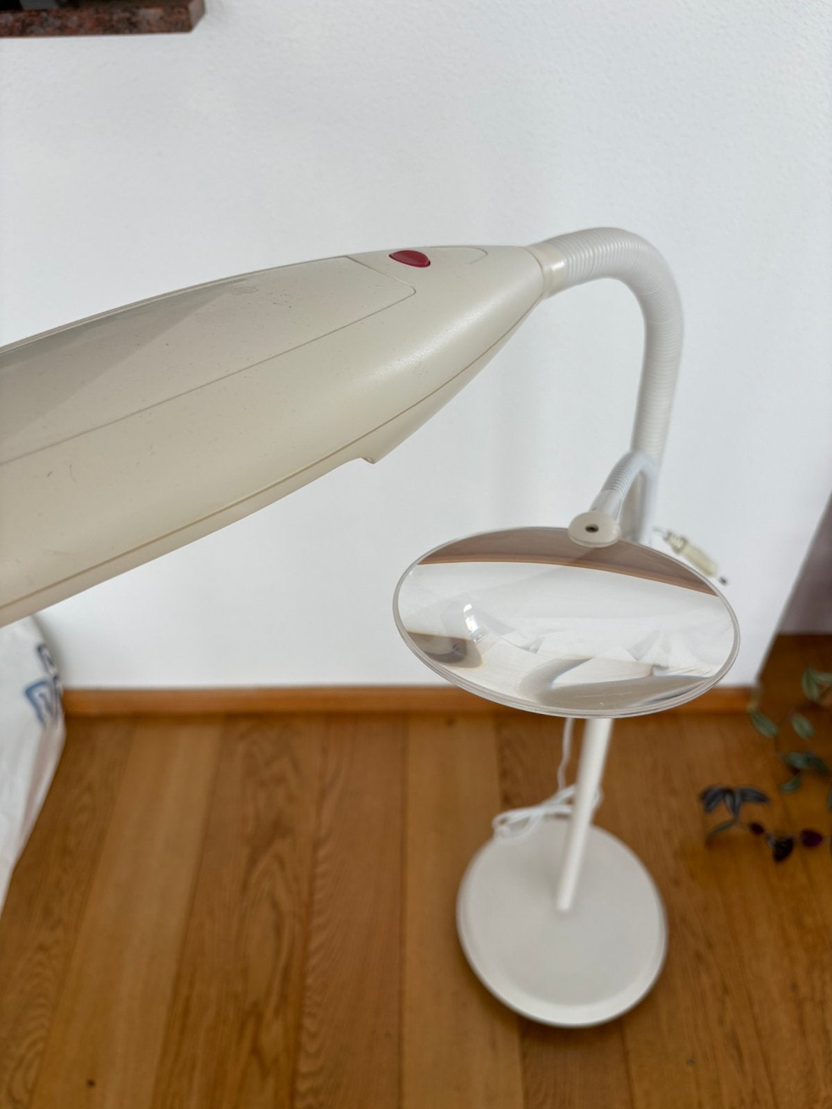 Lamp met loep, Ophalen, Zo goed als nieuw, Loeplamp