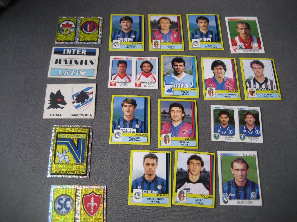 panini italie voetbal plaatjes, Ophalen of Verzenden, Zo goed als nieuw, Meerdere plaatjes