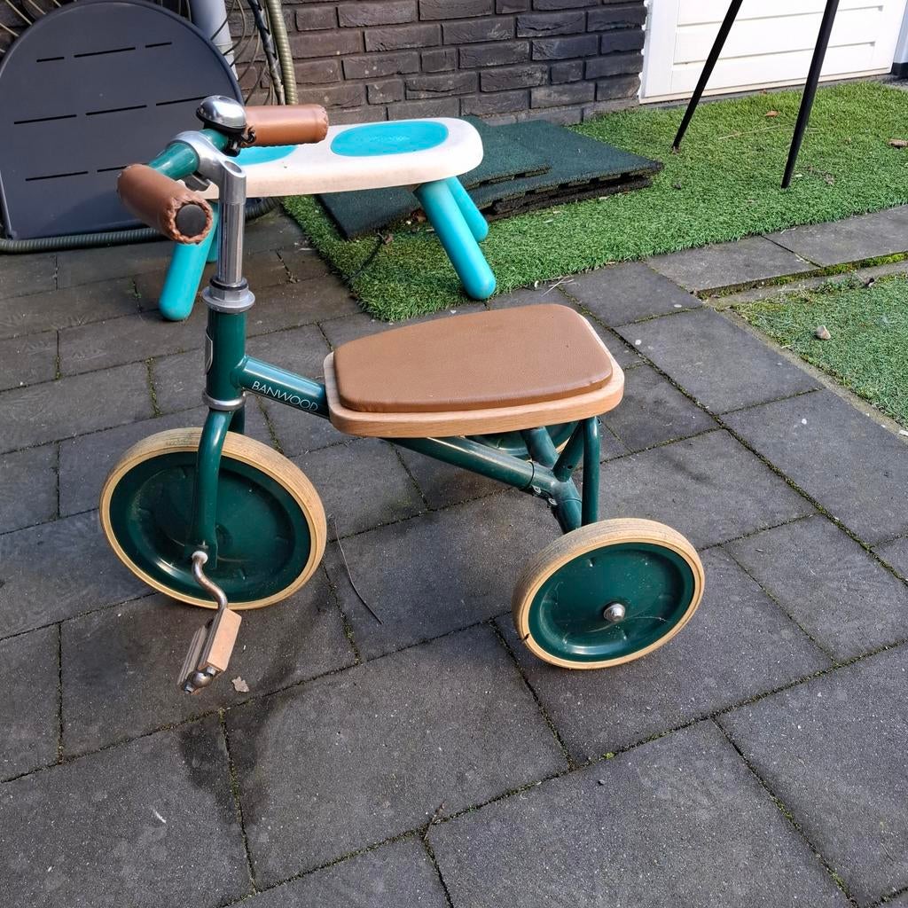 Banwood fiets, Ophalen, Duwstang