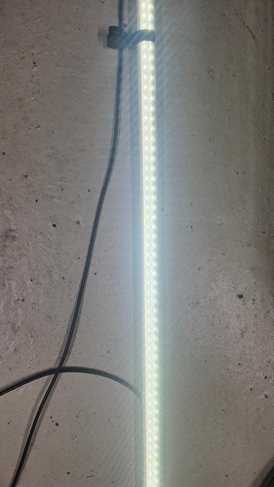 LED lamp 12V met adapter voor aan tentbuis, Caravans en Kamperen, Ophalen, Gebruikt