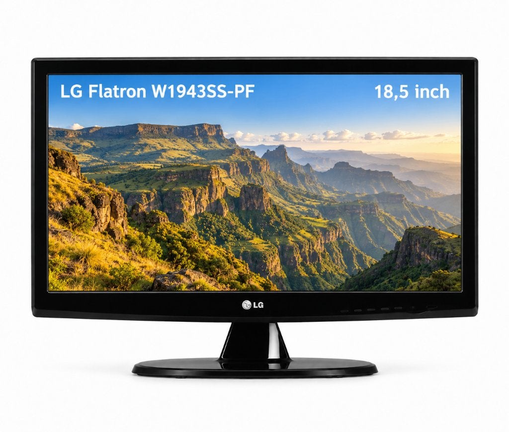 LG Flatron W1943SS-PF – 18,5 inch – HD, Computers en Software, Kantelbaar, Nieuw, Ophalen of Verzenden, VGA