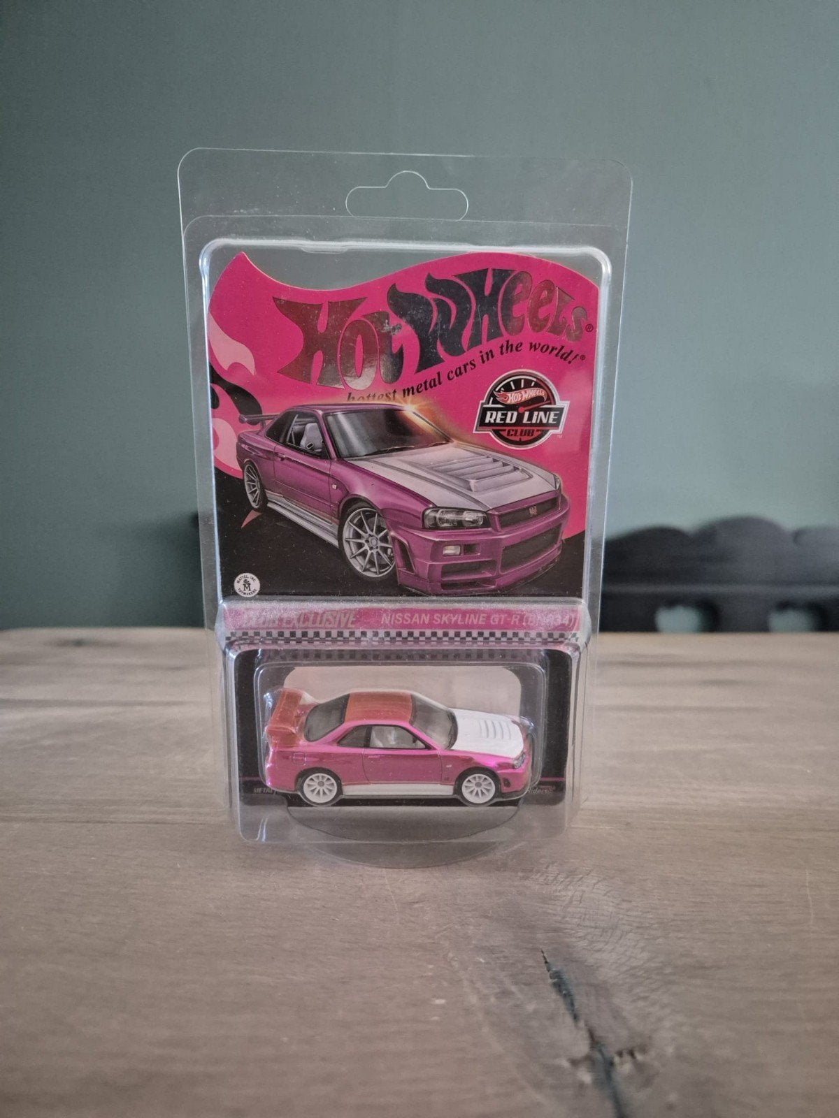 Hot Wheels RLC Pink Edition - Nissan Skyline GT-R R34, Ophalen of Verzenden, Nieuw, Auto