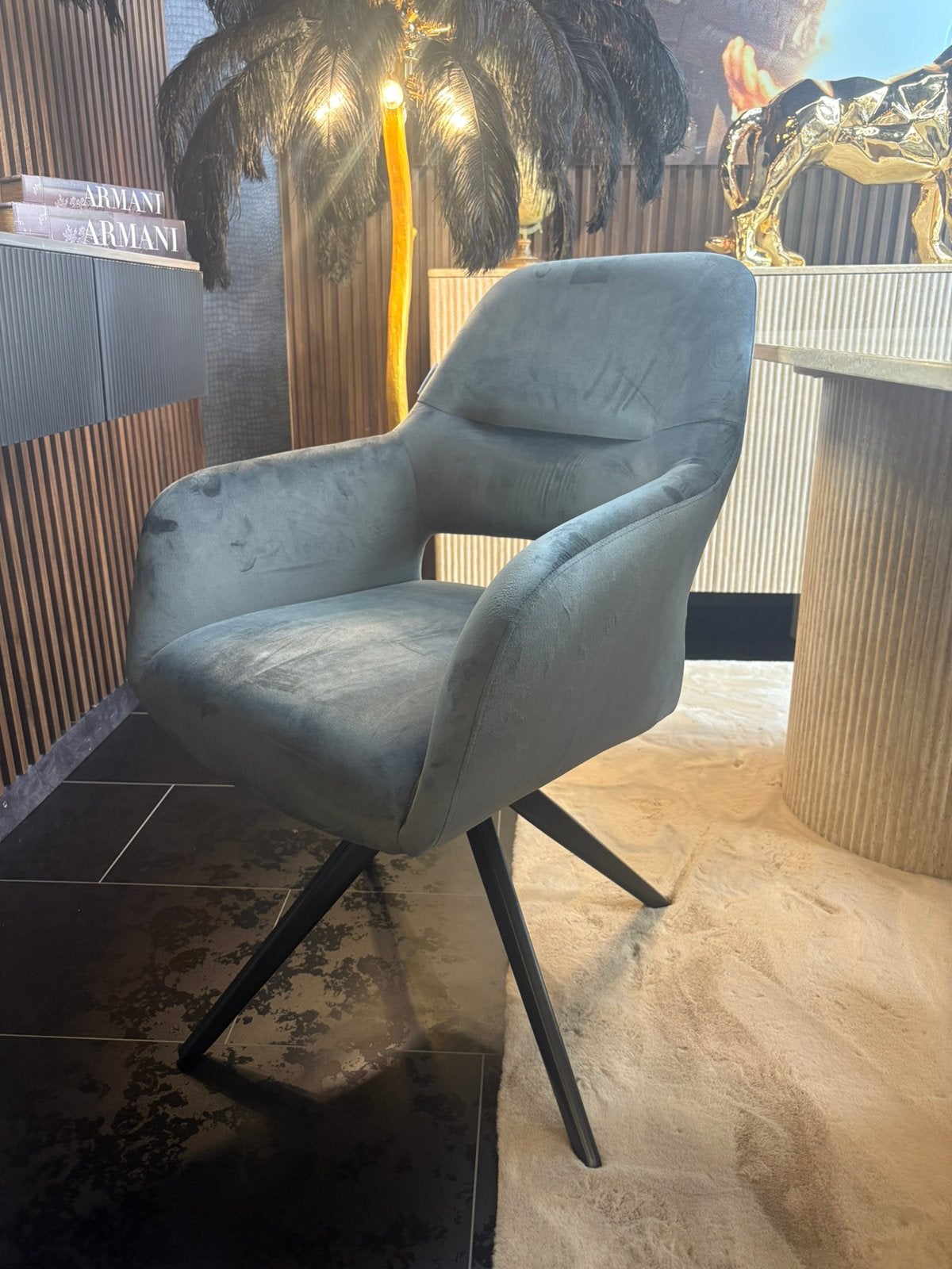 Stoel eetkamerstoel eric kuster style NEW grijs chairs, Huis en Inrichting, Overige materialen, Nieuw, Eric Kuster, Ophalen of Verzenden