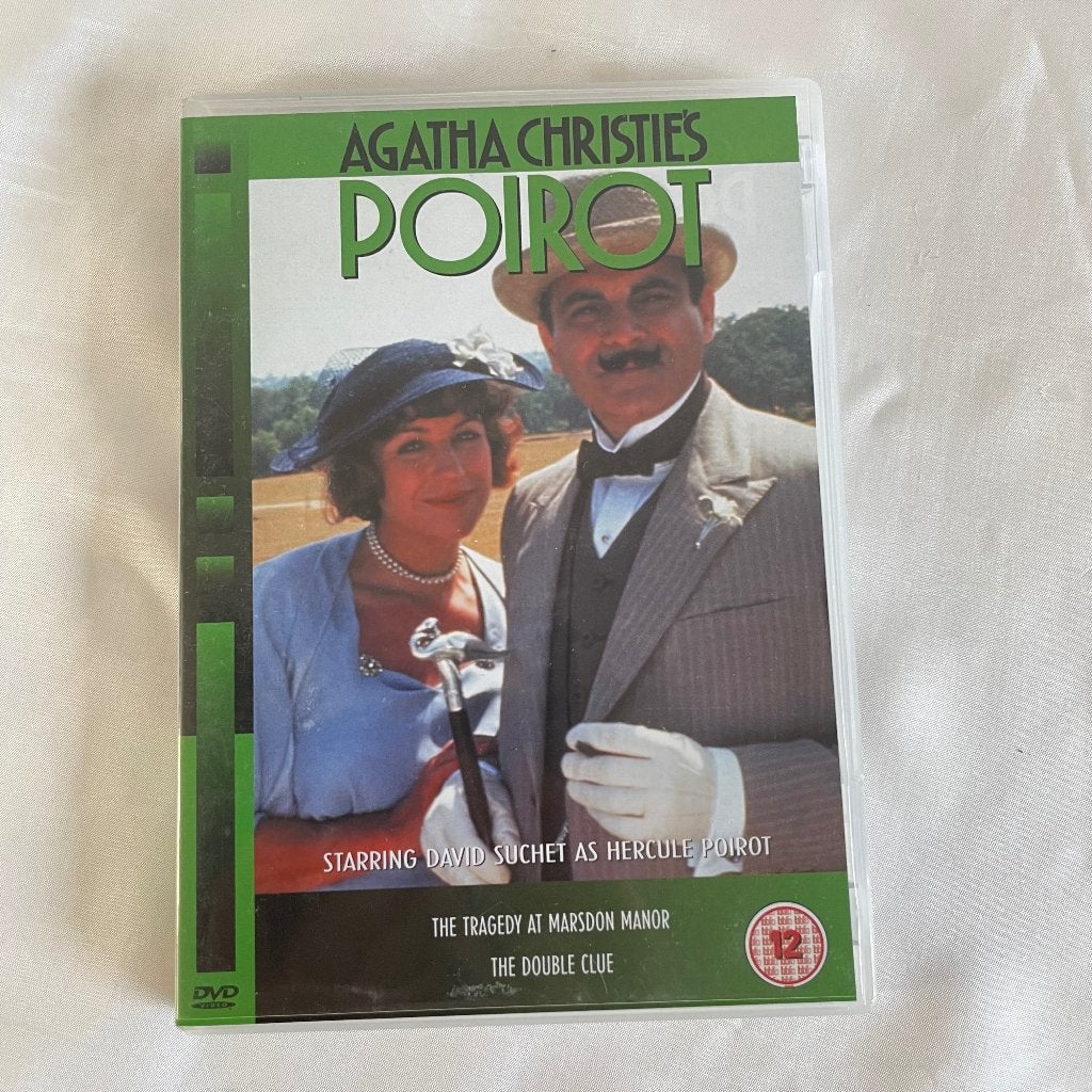 Agatha Christie’s Poirot DVD – The Tragedy at Marsdon Manor, Misdaad, Alle leeftijden, Ophalen of Verzenden, Gebruikt