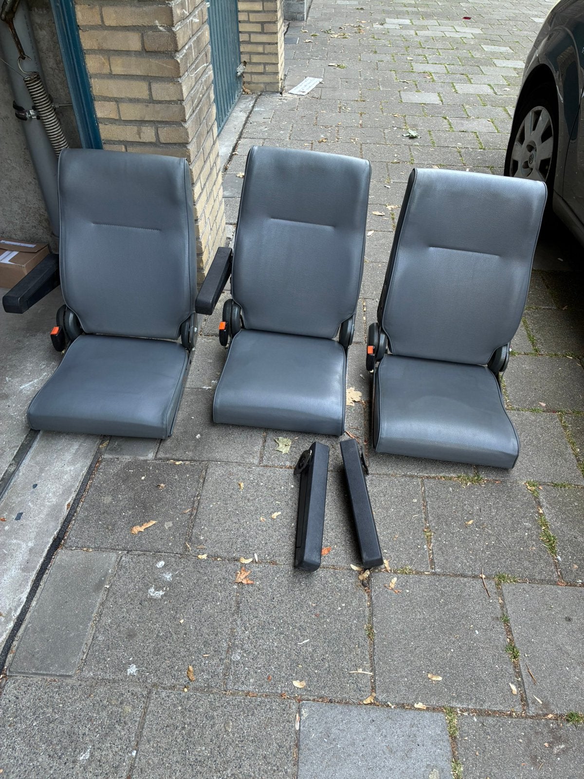 Te koop 3 stuks auto stoelen , vouwbaar, Ophalen, Zo goed als nieuw, Campingstoel