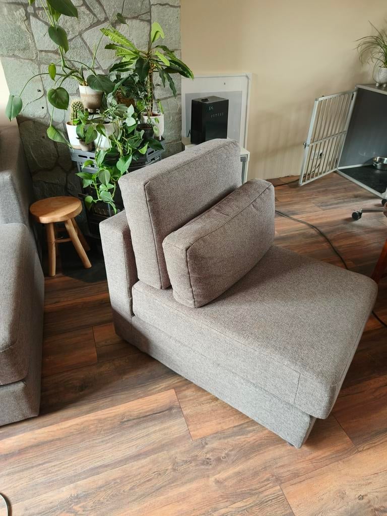 Seats and sofas Creation 1-zits Brando/Liver zgan, Eenpersoons, 75 tot 100 cm, Ophalen of Verzenden, Zo goed als nieuw