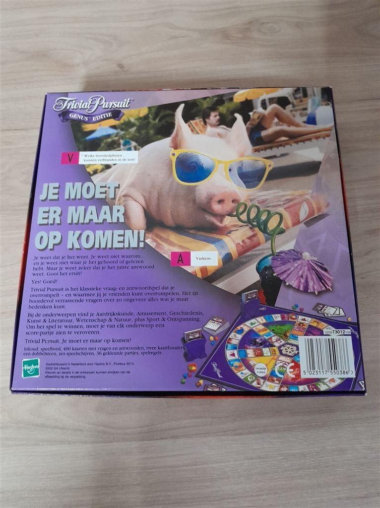 Trivial pursuit genus editie - s1933, Verzenden, Zo goed als nieuw