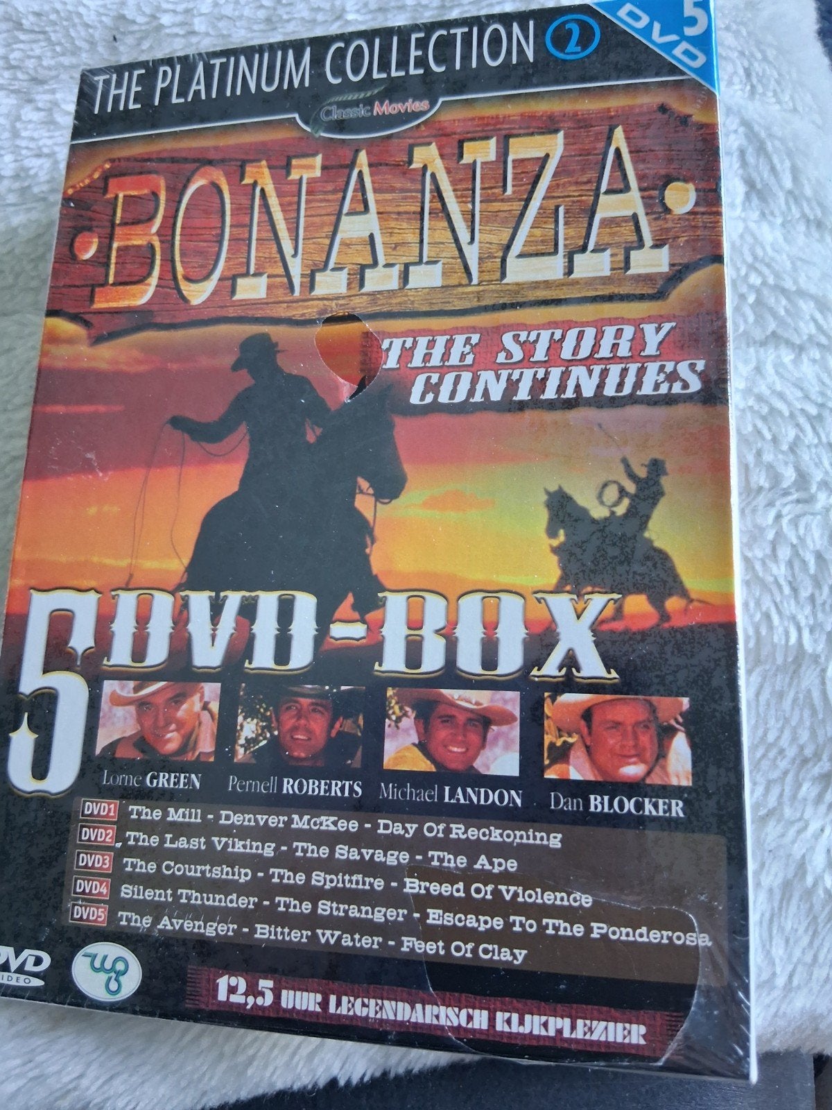 Bonanza: The Platinum Collection 2 DVD Boxset nieuw in verpa, Alle leeftijden, Ophalen of Verzenden, Nieuw in verpakking