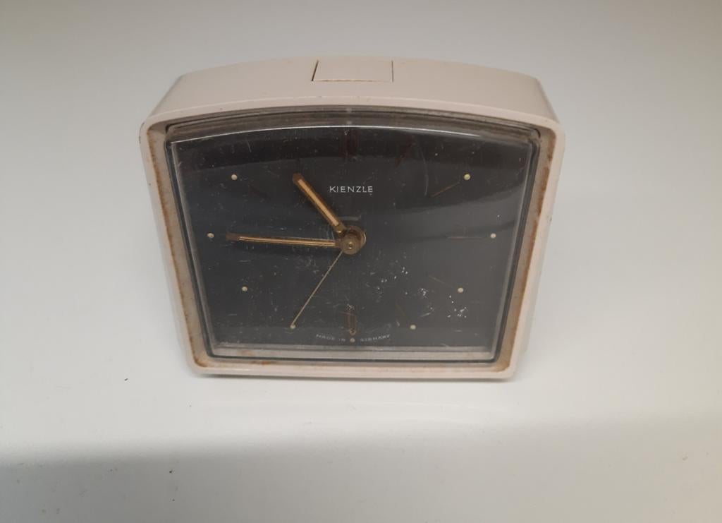 Vintage Kienzle Wekker - Retro Design, Ophalen of Verzenden
