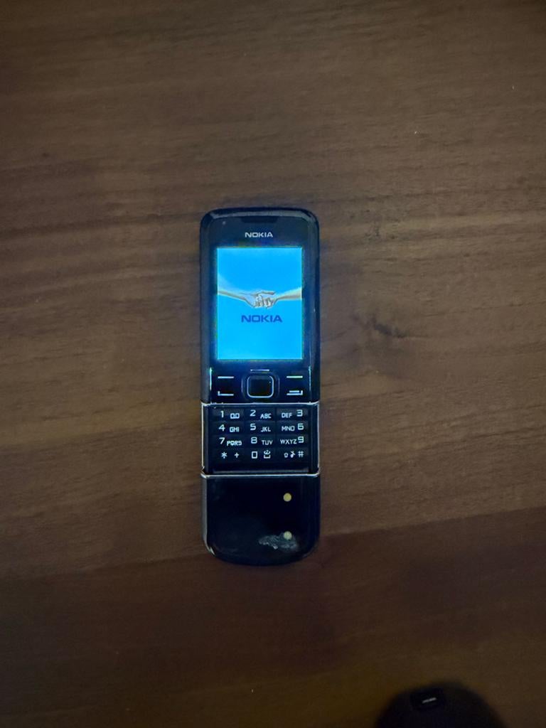 Nokia 8800 arte Edition, Schuifmodel, Zwart, Fysiek toetsenbord, Ophalen of Verzenden